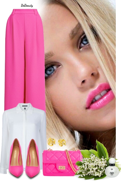 nr 9251 - Hot pink for Spring!- Combinaciónde moda