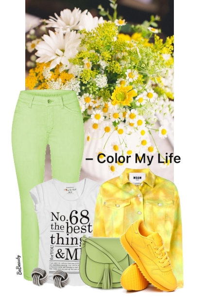 nr 9336 - Color my life- Modekombination
