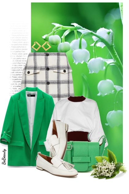 nr 9453 - Lily of the valley- コーディネート