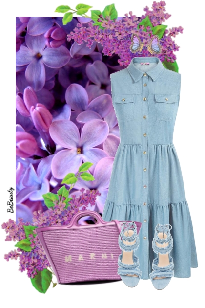 nr 9515 - Lilacs- Fashion set