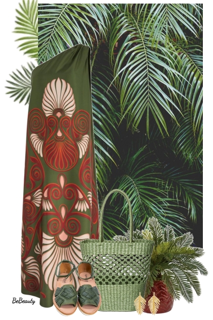 nr 9681 - Tropical heat- Fashion set