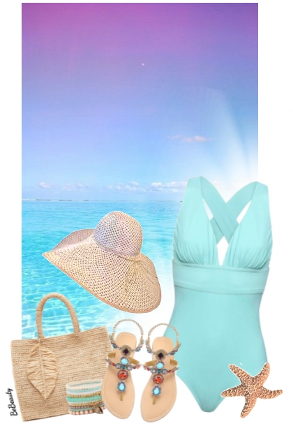 nr 9973 - Beach day- Combinaciónde moda