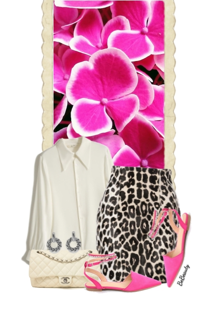 nr 10014 - Animal print- Fashion set