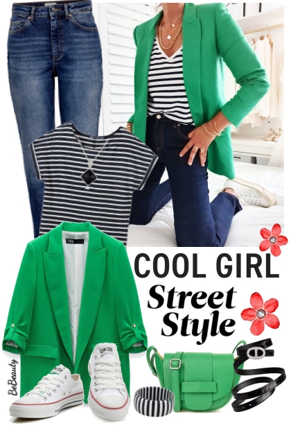 nr 10026 - Street style- Fashion set