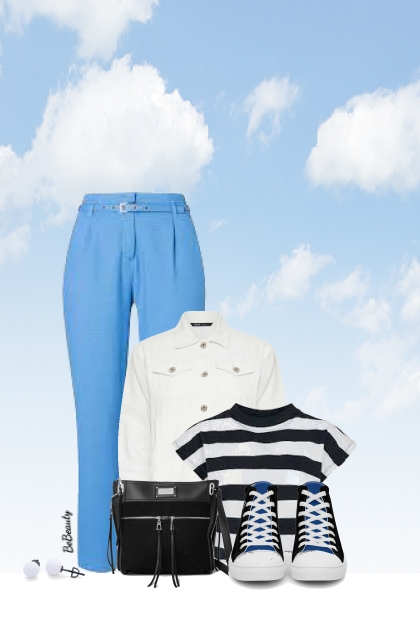 nr 10042 - Under the blue sky- Fashion set