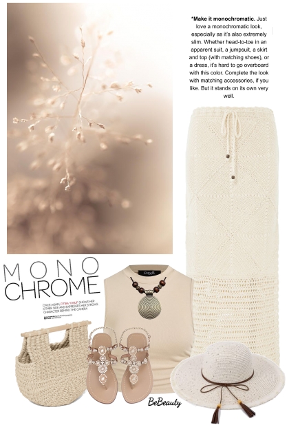 nr 10070 - Monochrome- Fashion set