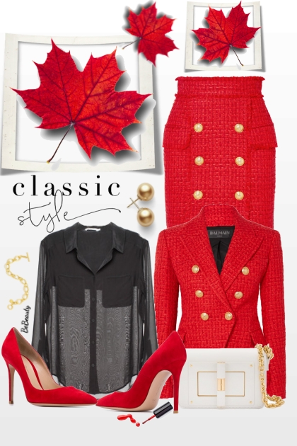 nr 10136 - Classic style- Fashion set