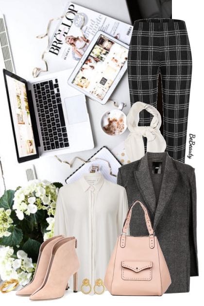 nr 10178 - Office style- Fashion set