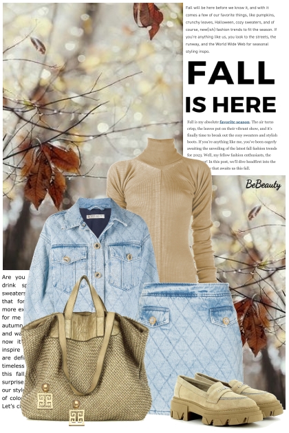 nr 10180 - Fall is here- Combinazione di moda