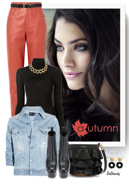 nr 10195 - Autumn- Fashion set