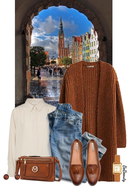 nr 10208 - Fall in the city- Fashion set