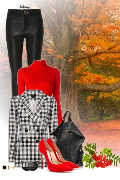 nr 10218 - Autumn elegance- Fashion set