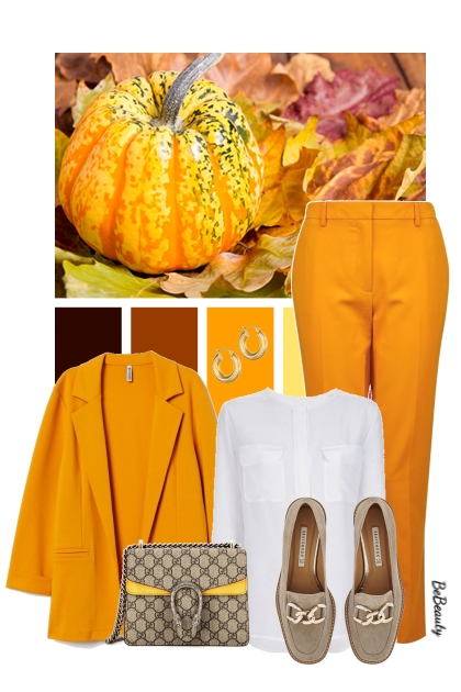 nr 10226 - Pumpkin spice- Modekombination