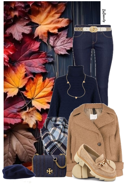 nr 10231 - Cozy into Fall- Modna kombinacija