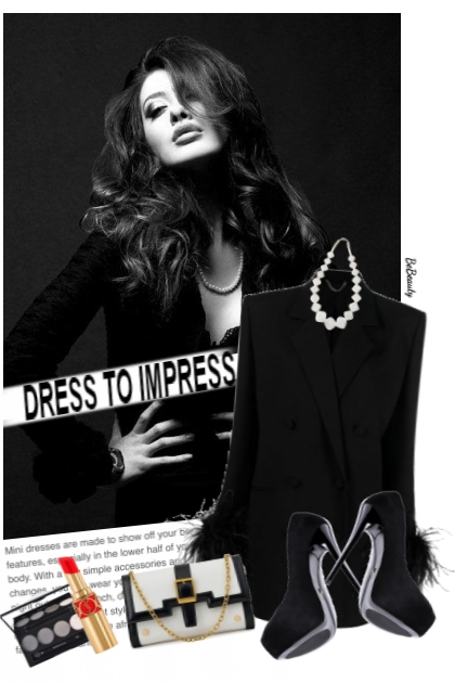 nr 10241 - Dress to impress- Modekombination