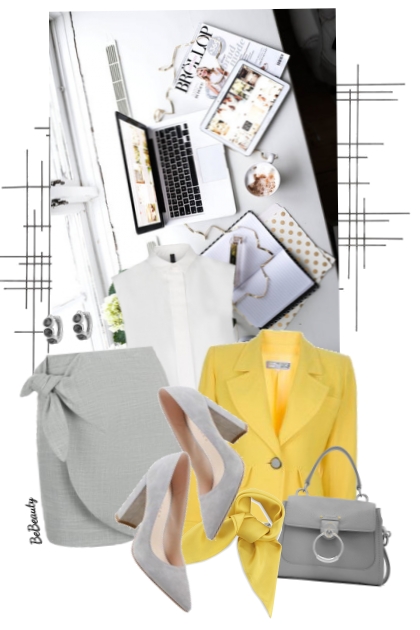 nr 10243 - Office style- Fashion set