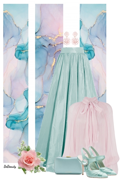 nr 10249 - Pastel beauty- Kreacja