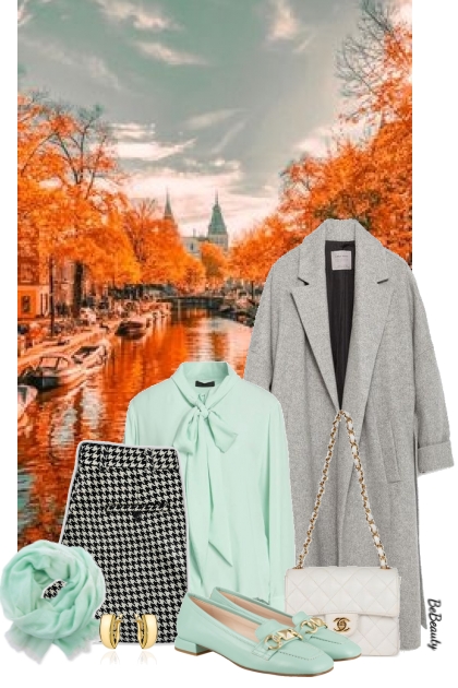 nr 10277 - Fall in the city- Fashion set