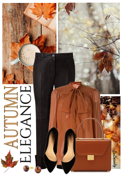 nr 10282 - Autumn elegance- combinação de moda