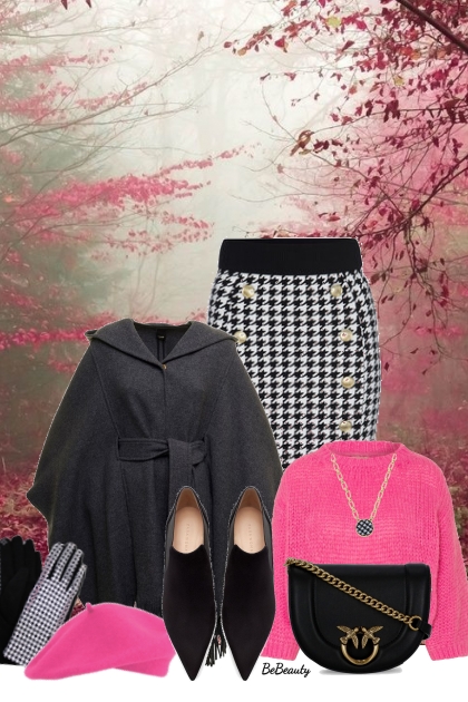 nr 10311 - October houndstooth- Modekombination