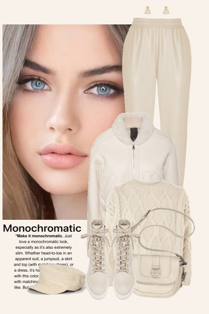 nr 10331 - Monochromatic- Modna kombinacija