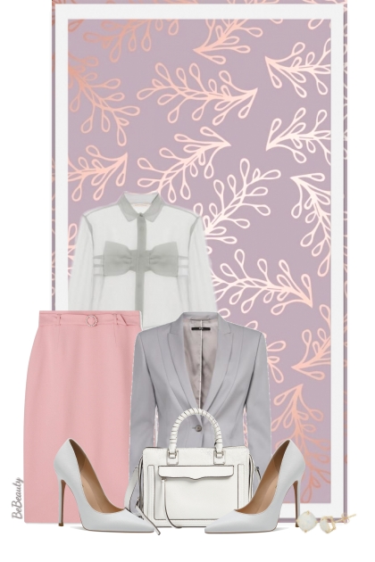 nr 10354 - Pastel elegance- Modna kombinacija