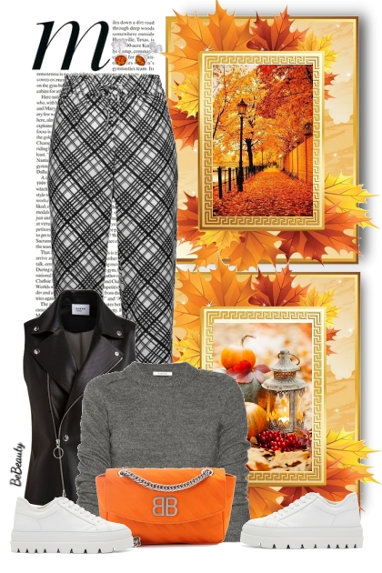 nr 10355 - October leaves- Fashion set