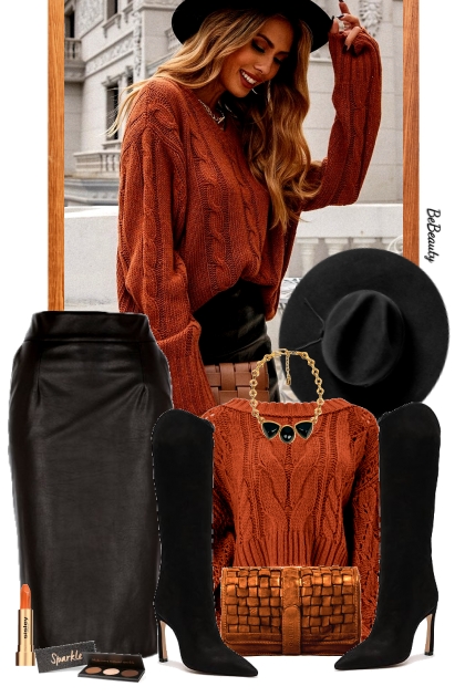 nr 10360 - Autumn elegance- Fashion set