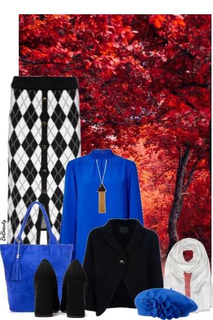 nr 10371 - Autumn elegance- Fashion set