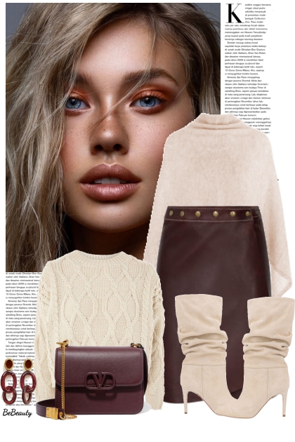 nr 10374 - Autumn elegance- Fashion set