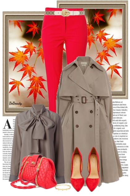 nr 10378 - Autumn elegance- Модное сочетание