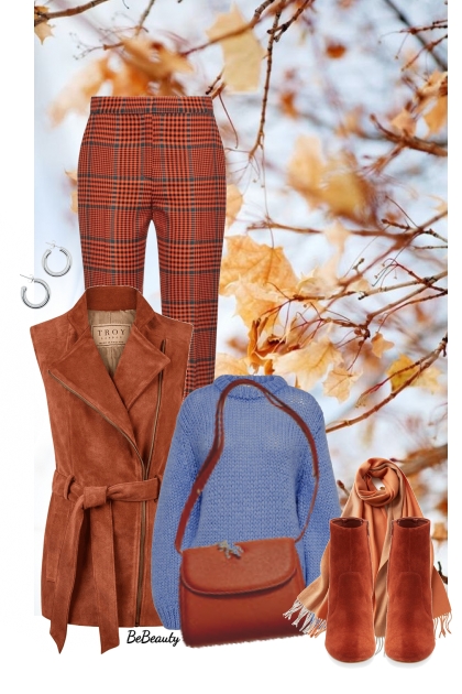 nr 10386 - Autumn elegance- Modna kombinacija