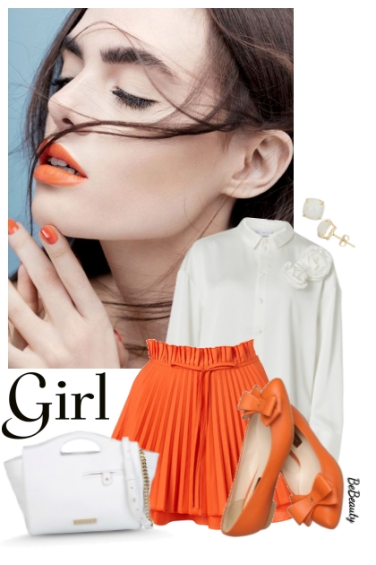 nr 10464 - White-orange