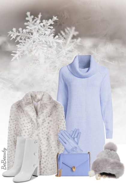 nr 10612 - Winter wonderland- Modekombination