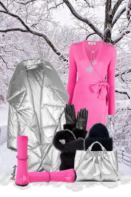 nr 10619 - Winter elegance- Modekombination