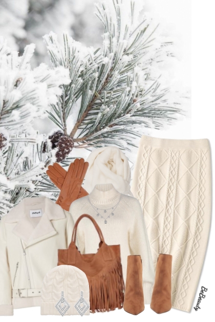 nr 10625 - Winter elegance- Fashion set