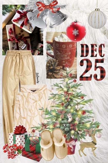 nr 10726 - Cozy Christmas morning- Combinaciónde moda