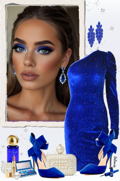 nr 10840 - Velvet dress