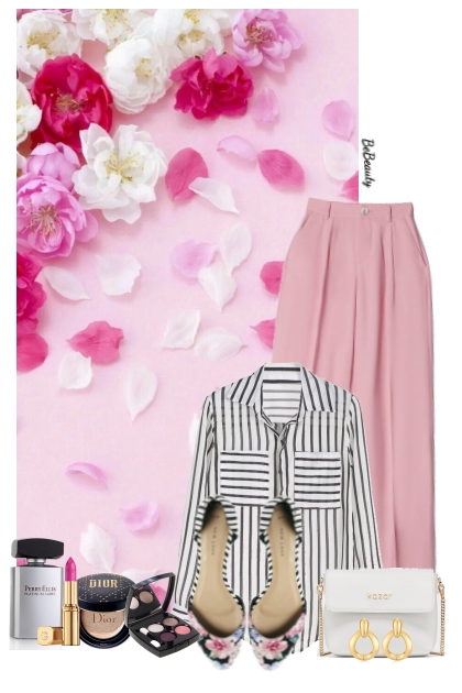 nr 11118 - Stripes &amp; flowers