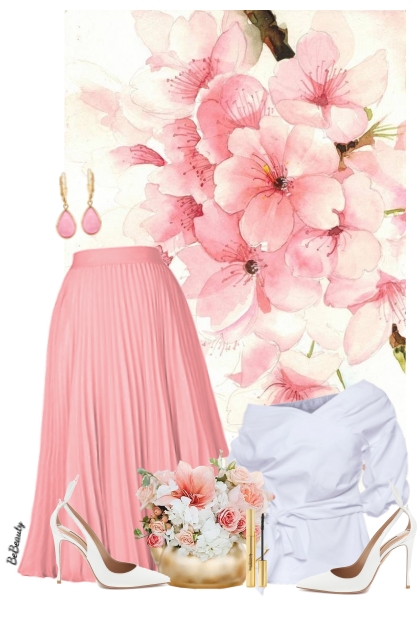 nr 11196 - Spring elegance- Modekombination