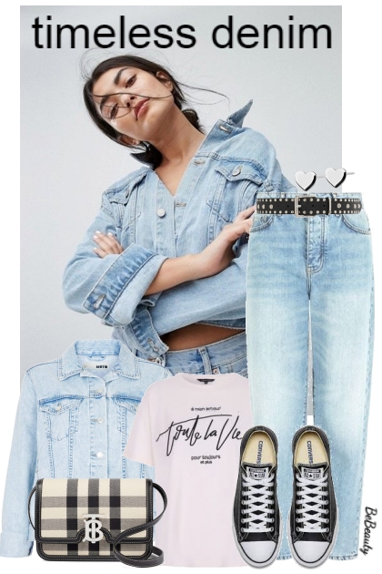 nr 11221 - Denim- Fashion set