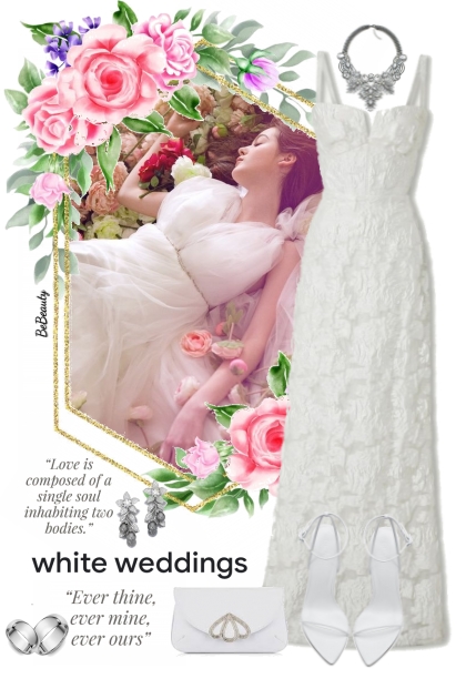 nr 11242 - Dream wedding- combinação de moda