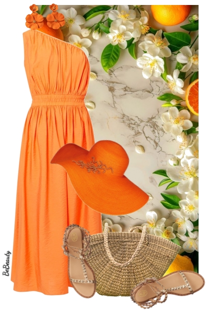 nr 11256 - Orange- コーディネート