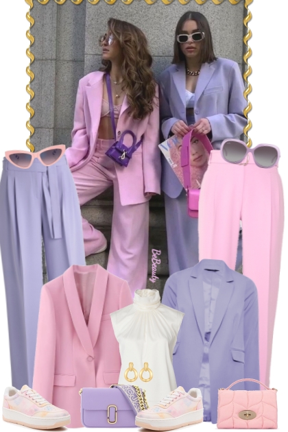 nr 11296 - Lilac or (and) pink - dare to mix