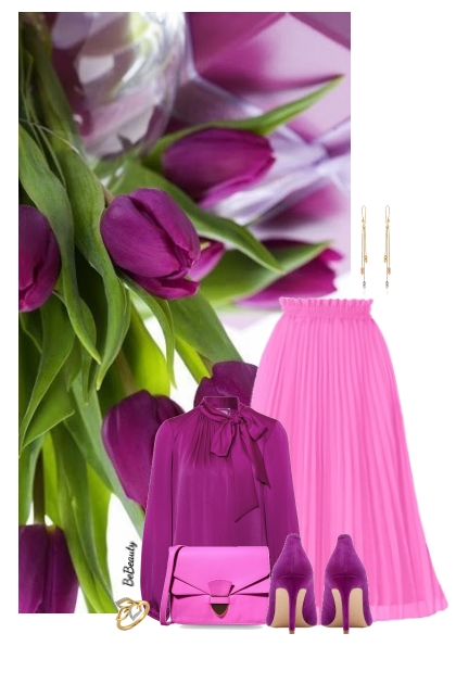nr 11745 - Purple-pink