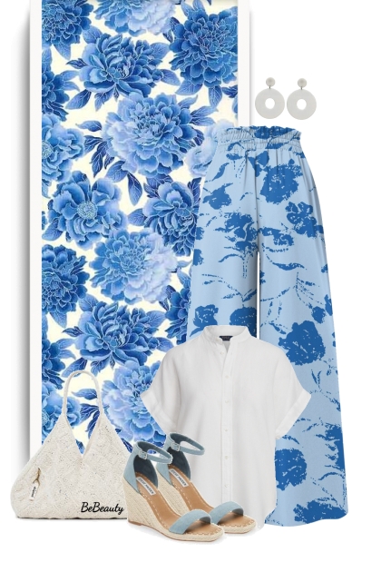 nr 11885 - Floral pants