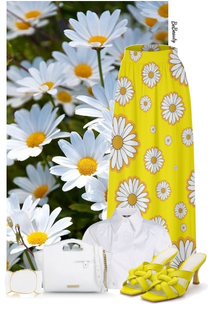 nr 11906 - Floral skirt