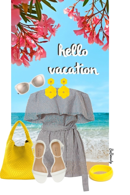 nr 11919 - Hello vacation- Combinazione di moda