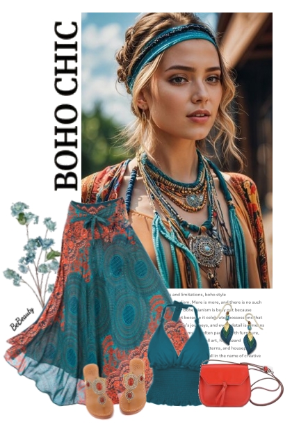 nr 12012 - Boho chic