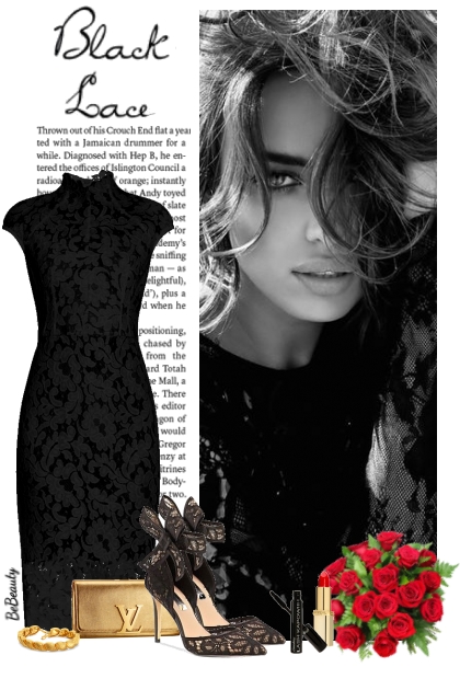 nr 12037 - Black lace
